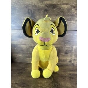 Disney The Lion King Simba 12" Plush Stuffed Animal Fast And Safe Shipping Clean